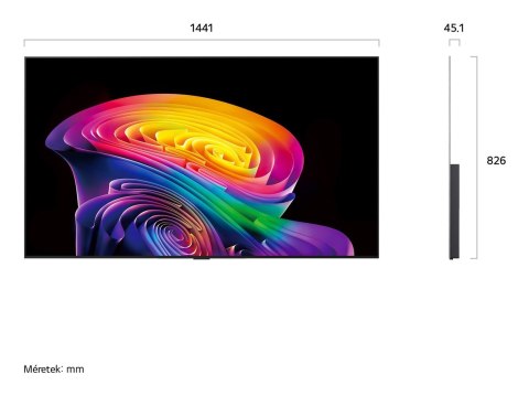 Telewizor 65" LG OLED65C61LA 4K