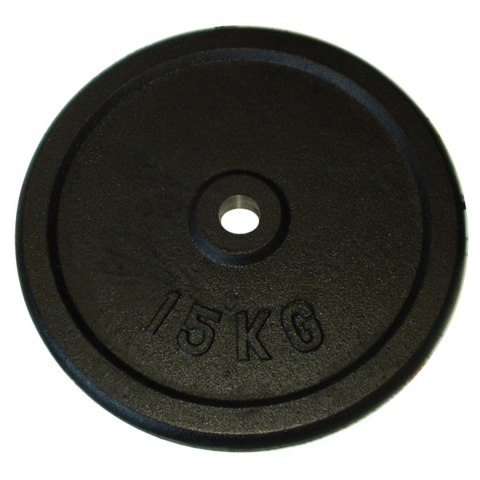 Ciężar Obciążenie Żeliwne Talerz do Gryfu Hantli KUBISPORT 15kg - 25mm