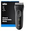 Braun Serie 3 3000S Golarka foliowa Szary