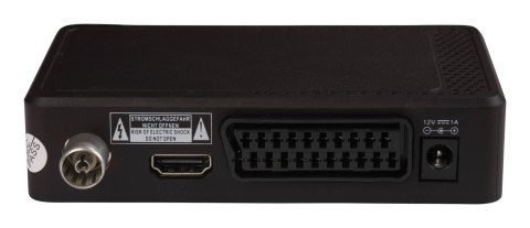 Denver DTB-148 set-top box (dekoder STB) Ethernet (RJ-45), Terrestrial Full HD Czarny