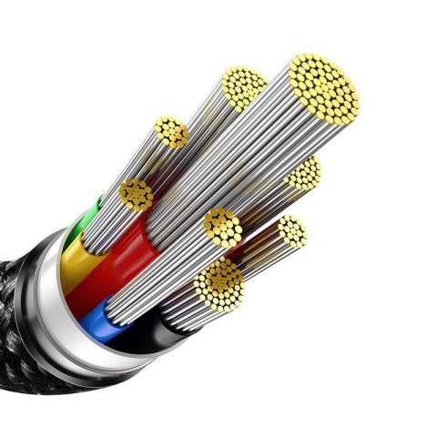 Kabel Baseus CAWJ040101 USB-C - USB-C 240W 480Mb/s 2m - czarno-szary