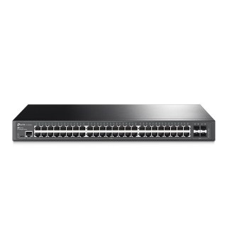 TP-Link JetStream TL-SG3452 przełącznik sieciowy Zarządzany L2 Gigabit Ethernet (10/100/1000) 1U Czarny