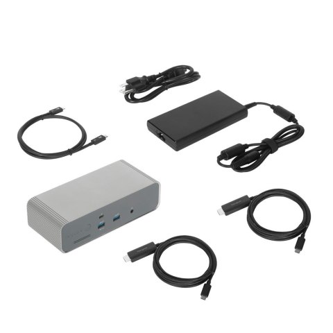 Targus DOCK230EUZ stacja dokująca Przewodowa Thunderbolt 5 Srebrny