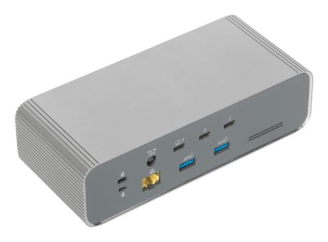 Targus DOCK230EUZ stacja dokująca Przewodowa Thunderbolt 5 Srebrny
