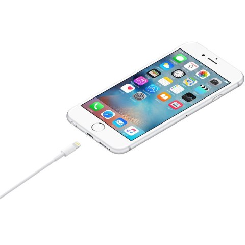 Apple MUQW3ZM/A kabel Lightning 1 m Biały