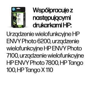 HP 303 Combo Pack Black + CMY 3YM92AE