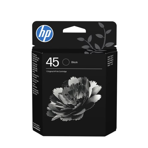 HP 45 1 szt. Oryginalny Czarny