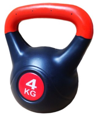 Kettlebell Kettle Obciążenie Ciężarek do Ćwiczeń Treningu KUBISPORT 4 kg