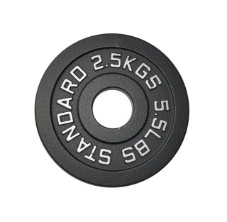 Talerz Ciężar Obciążenie Olimpijskie Żeliwne Solidne KUBISPORT 2,5 kg 50mm