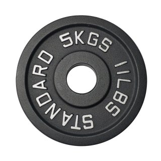 Talerz Ciężar Obciążenie Olimpijskie Żeliwne Solidne KUBISPORT 5 kg 50 mm