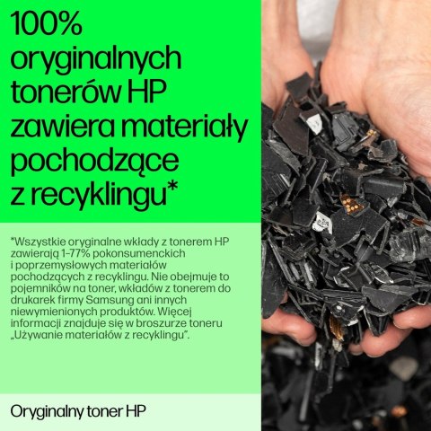 HP 827A oryginalny wkład z czarnym tonerem LaserJet