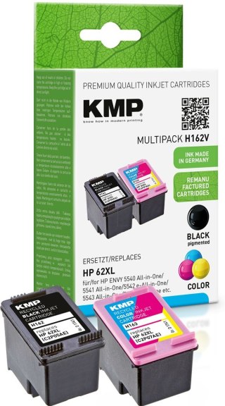 KMP 1741,4005 nabój z tuszem 2 szt. Zamiennik Czarny, Cyjan, Purpurowy, Żółty