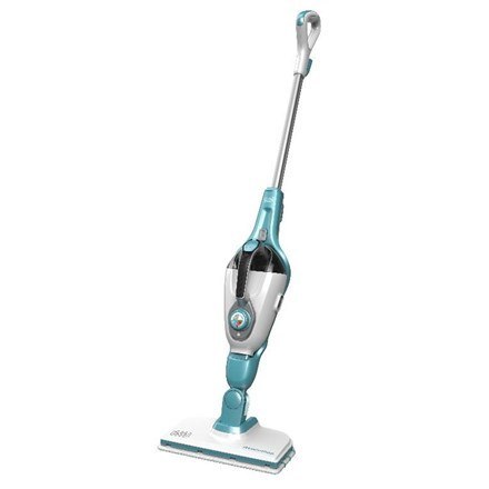 Black & Decker FSMH1321J odkurzacz parowy Mop parowy 0,5 l 1300 W Niebieski, Biały