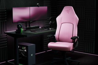 Razer Iskur V2 NewGen Fotel gamingowy Obite siedzisko Różowy