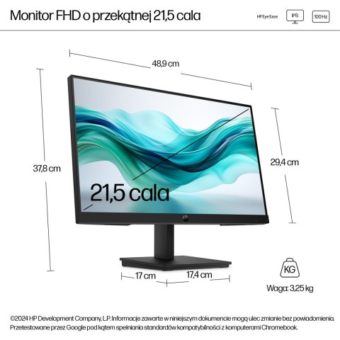 HP Series 3 Pro Monitor FHD 21,5" seria 3 Pro - 322pf