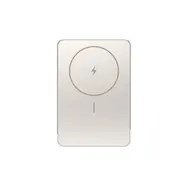 Xiaomi Super Slim Magnetic Power Bank 5000 Litowo-jonowa (Li-Ion) 5000 mAh Bezprzewodowe ładowanie Piaskowy