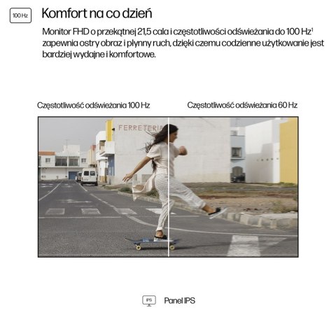 HP Series 3 Pro Monitor FHD 21,5" seria 3 Pro - 322pf