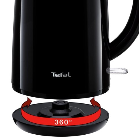 Tefal Safe'Tea KO2608 czajnik elektryczny 1,7 l 1800 W Czarny