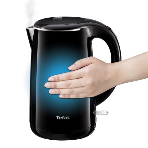 Tefal Safe'Tea KO2608 czajnik elektryczny 1,7 l 1800 W Czarny