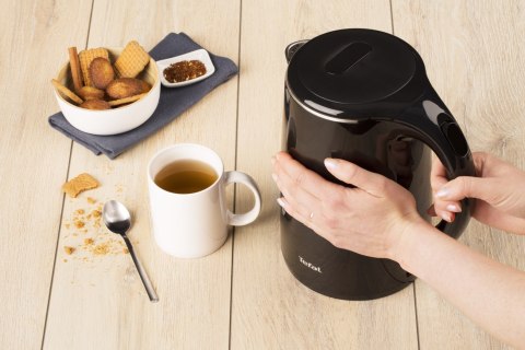 Tefal Safe'Tea KO2608 czajnik elektryczny 1,7 l 1800 W Czarny