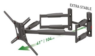 BARKAN Uchwyt ścienny do TV 13-90" LED/LCD 60kg obrotowy uchylny BM466XP