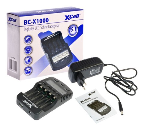 XCell 137156 ładowarka akumulatorów Uniwersalne DC