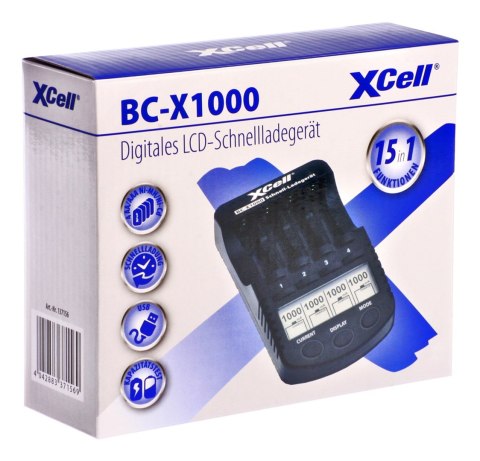 XCell 137156 ładowarka akumulatorów Uniwersalne DC