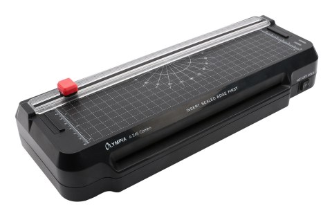 Olympia A 245 Combo Laminator na zimno/gorąco 300 mm/min Czarny