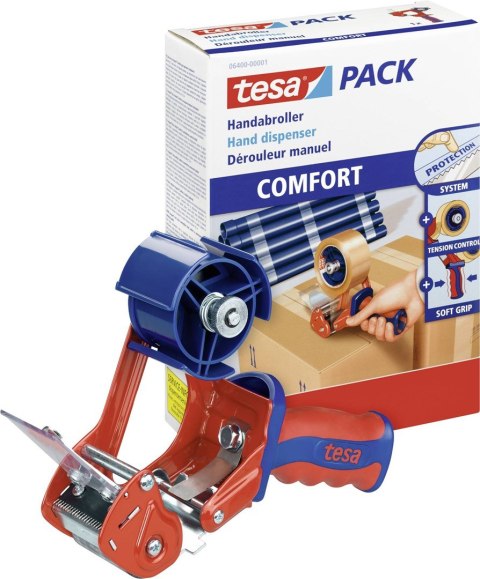 TESA 06400-00001 podajnik taśm Czerwony