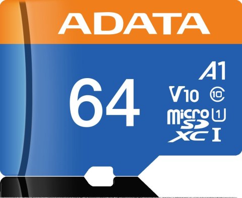 Adata microSD Premier 64GB UHS1/CL10/A1+adapter