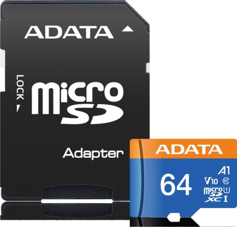 Adata microSD Premier 64GB UHS1/CL10/A1+adapter