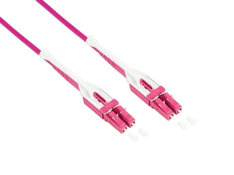 Alcasa LW-U815LC4 kabel InfiniBand / światłowodowy 15 m LC Fioletowy
