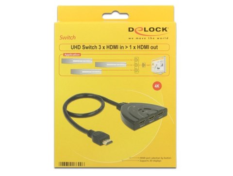 DeLOCK 18600 przełącznik wideo HDMI