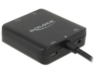 DeLOCK 63276 adapter kablowy HDMI Typu A (Standard) Czarny