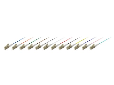 Equip 255632 kabel InfiniBand / światłowodowy 1 m LC Wielobarwny