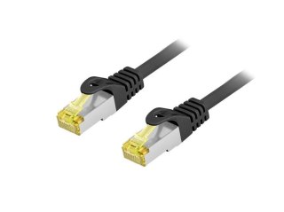 Equip 605109 kabel sieciowy Czarny 20 m Cat6a S/FTP (S-STP) Okrągły