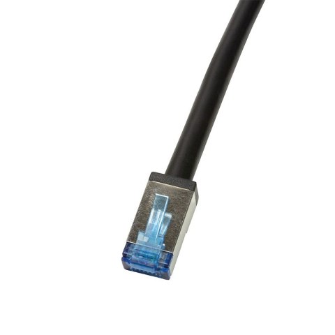 LogiLink CQ7123S kabel sieciowy Czarny 30 m Cat6a S/FTP (S-STP)