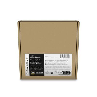 MediaRange MRCS221 kabel HDMI 10 m HDMI Typu A (Standard) Czarny