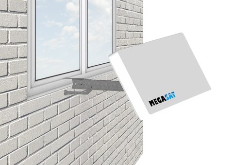 Megasat D4 antena satelitarna 10,7 - 12,75 GHz Biały