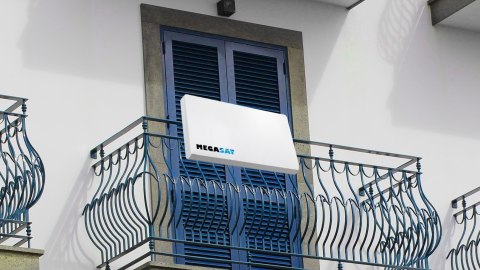 Megasat D4 antena satelitarna 10,7 - 12,75 GHz Biały