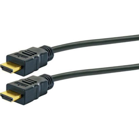 Schwaiger HDM150 013 kabel HDMI 15 m HDMI Typu A (Standard) Czarny, Złoto
