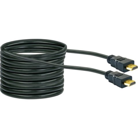 Schwaiger HDM150 013 kabel HDMI 15 m HDMI Typu A (Standard) Czarny, Złoto