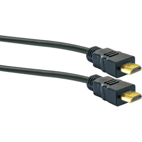 Schwaiger HDM150 013 kabel HDMI 15 m HDMI Typu A (Standard) Czarny, Złoto