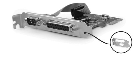 Kontroler GEMBIRD PEX-COMLPT-01 (COM (RS-232), Paralell (LPT)) Kontroler GEMBIRD PEX-COMLPT-01 (COM (RS-232), Paralell (LPT))