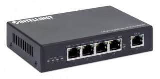 Intellinet 561617 przedłużacz sieciowy Nadajnik sieciowy Czarny 10, 100, 1000 Mbit/s