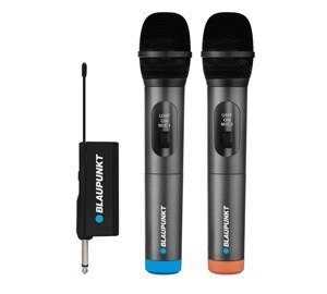 Podwójny mikrofon bezprzewodowy Blaupunkt UHF WM60UDB