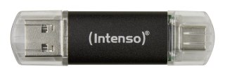 Intenso Twist Line pamięć USB 128 GB USB Type-A / USB Type-C 3.2 Gen 1 (3.1 Gen 1) Antracyt