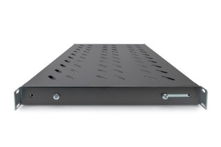 Digitus Półka ze zmiennymi szynami mocującymi do montażu stałego w szafach 483 mm (19")