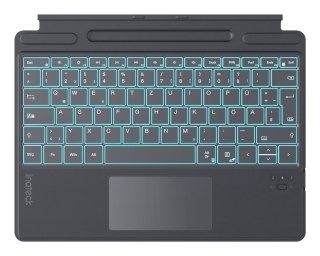 Inateck KB05114 QWERTZ Bluetooth Szary