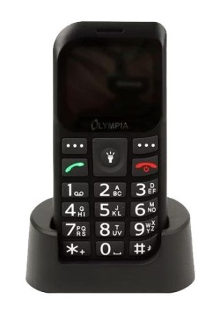 Olympia Mobiltelefon BELLA+ GroĂźtasten schwarz